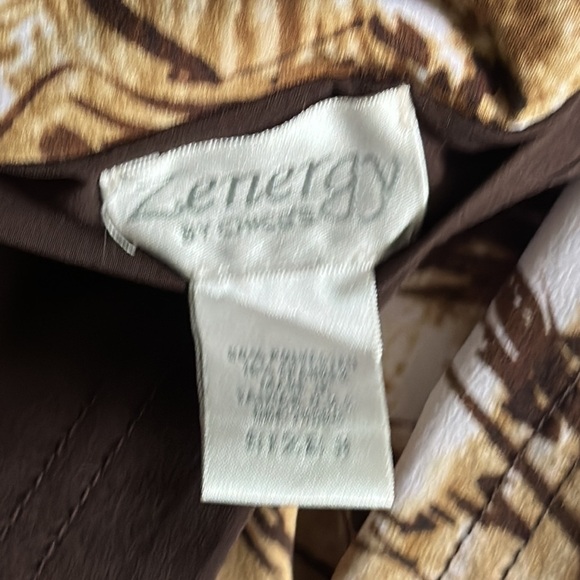 Chico's Vest Reversible animal print brown tones size 3 or size 16 - Picture 12 of 13